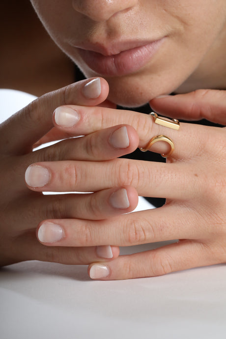 L'AVENTURE Bague Or jaune 18k - Maison Mouche bijoux classiques pas classiques